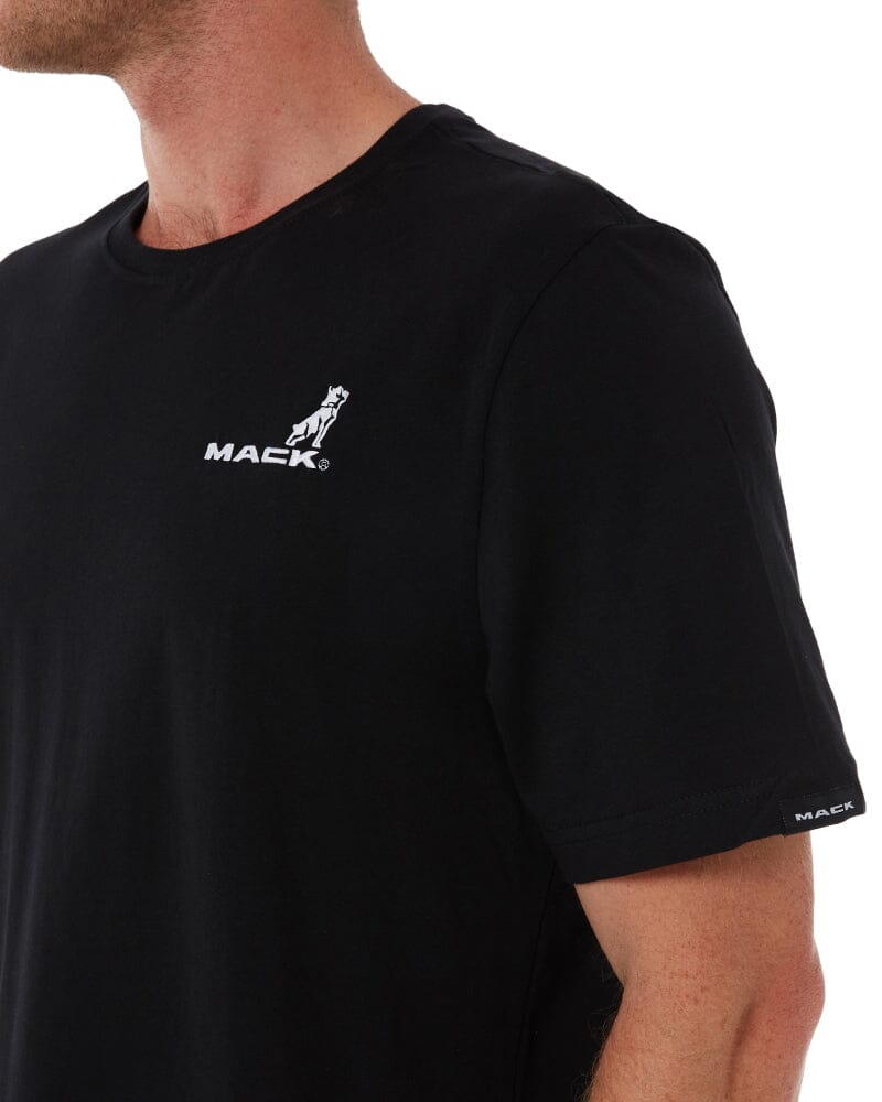 Classic Cotton Crew Neck SS Shirt - Black