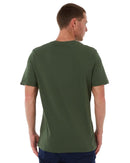 Classic Cotton Crew Neck SS Shirt - Military Green