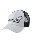 2 Tone Curved Trucker Cap - Silver/Grey