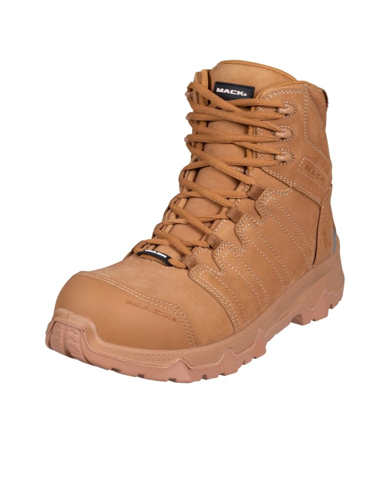 Octane 2.0 Zip Side Safety Boot - Honey