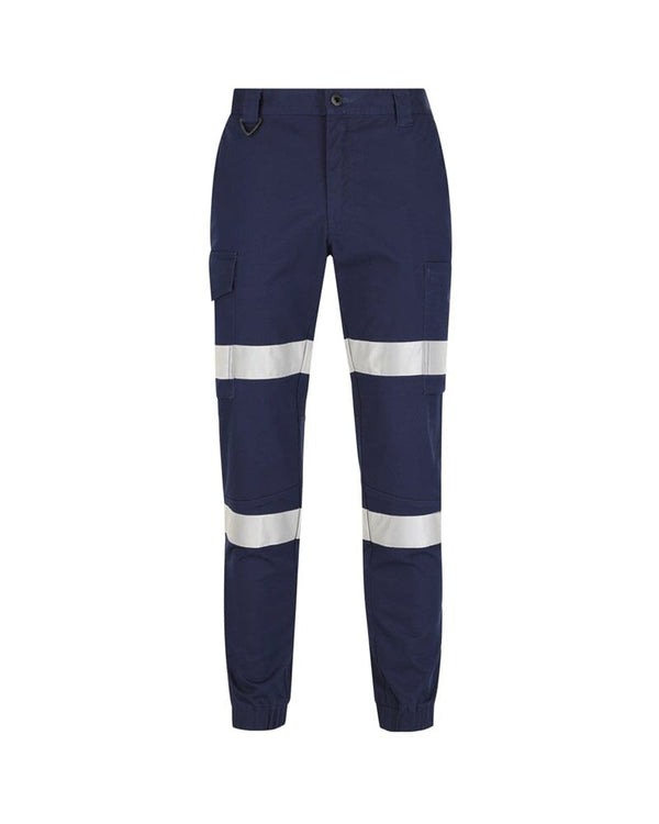 Stretch Bio Motion Taped Cuffed Cargo Pant - Navy