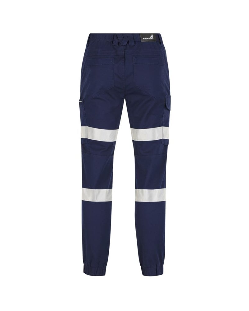Stretch Bio Motion Taped Cuffed Cargo Pant - Navy
