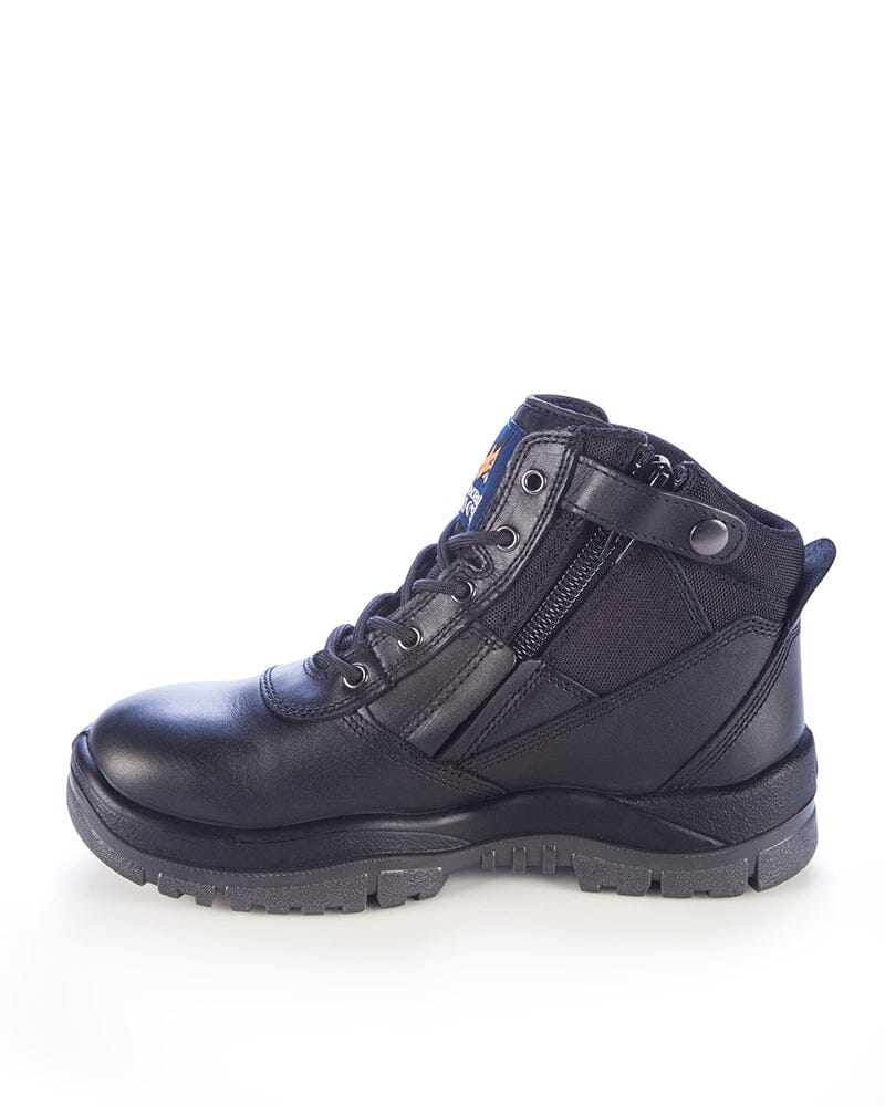 Tradies 261 Zipsider Safety Boot Value Pack - Black