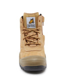 461 Zipsider Safety Boot with scuff cap - Wheat