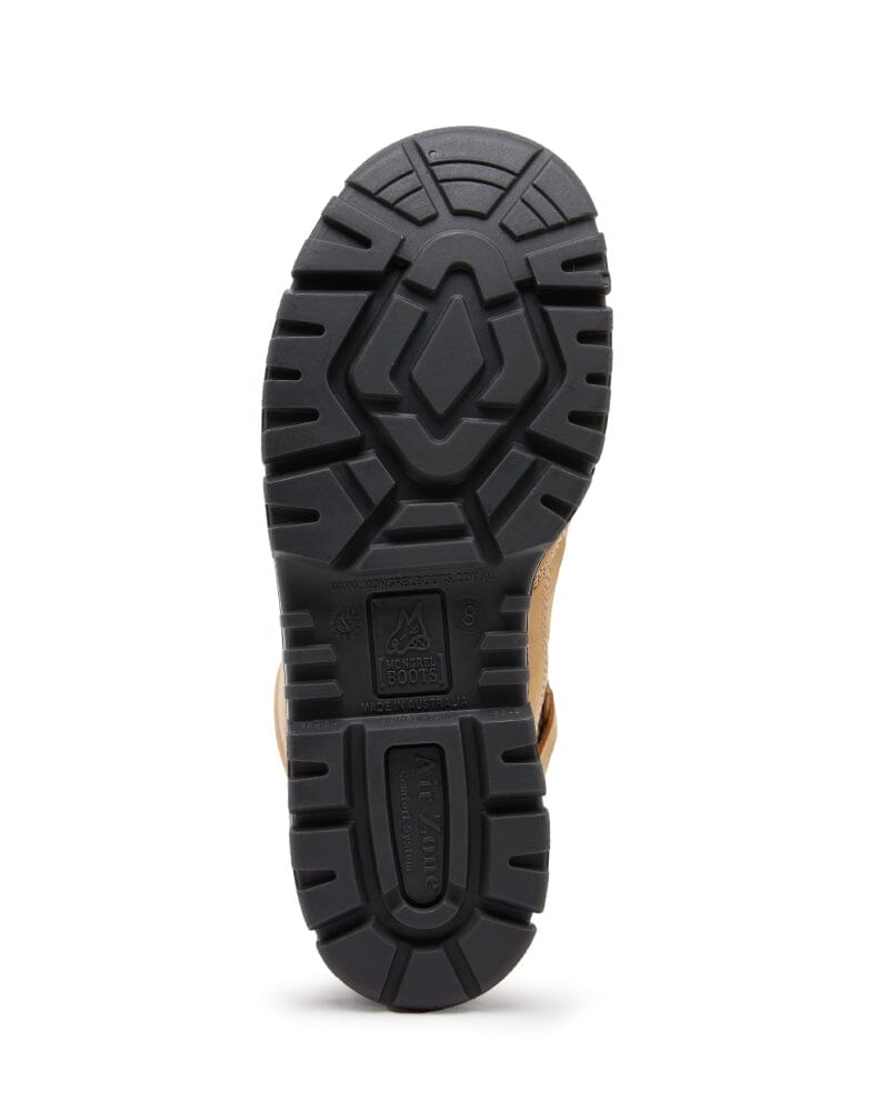 461 Zipsider Safety Boot with scuff cap - Wheat