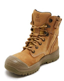 561 High Leg Zipsider boot with scuff cap - Wheat