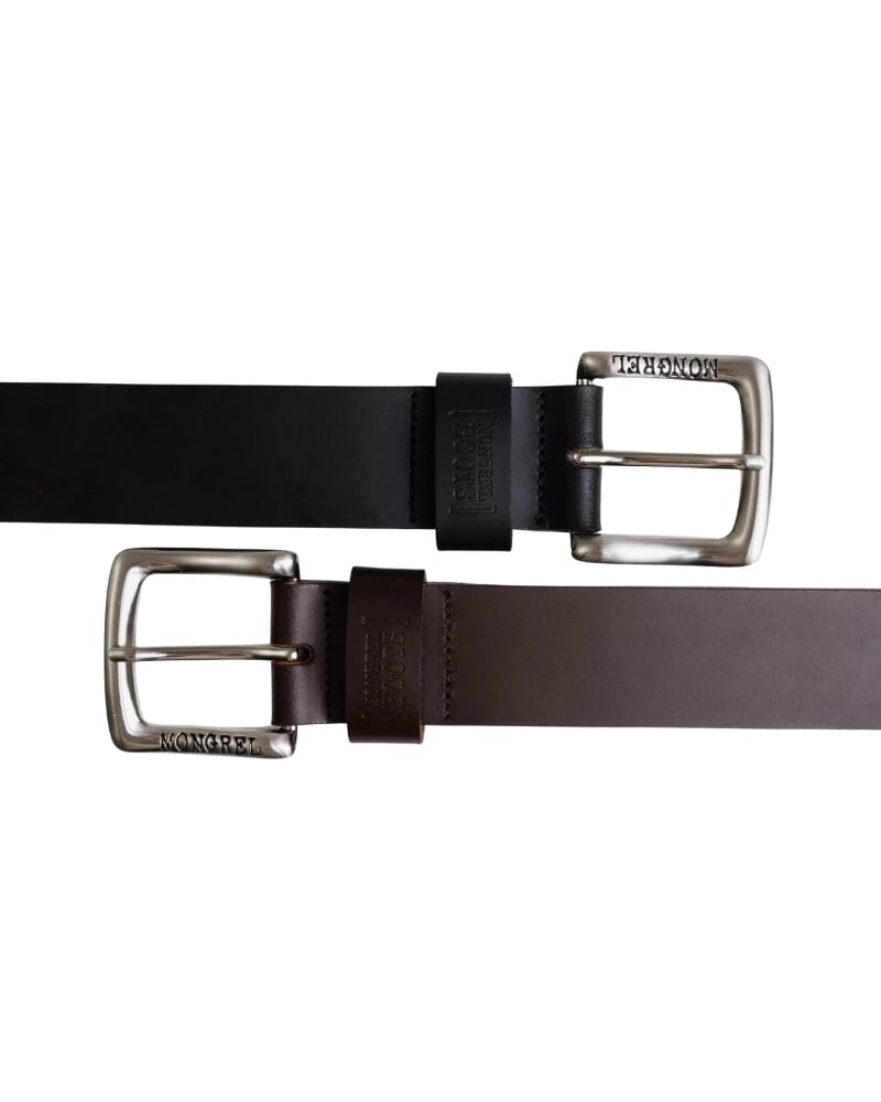 Mongrel Leather Belt - Brown