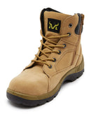 Girder Zip Safety Boot - Wheat