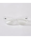 Browse Clear Frame Safety Glasses - Clear