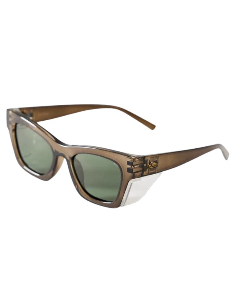 Browse Polarised Safety Glasses - Olive