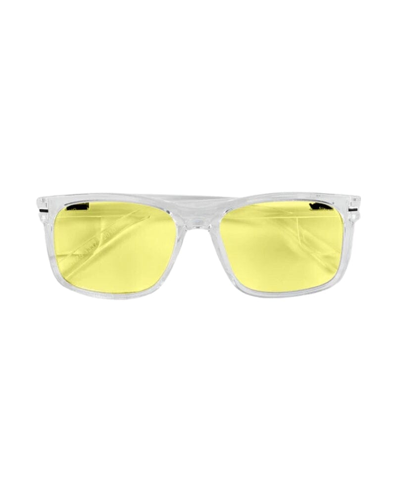 Kenneth Yellow Polarised Safety Glasses - Clear