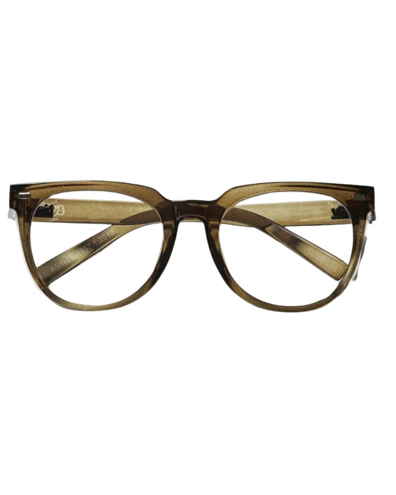 Roys Safety Glasses - Olive/Clear