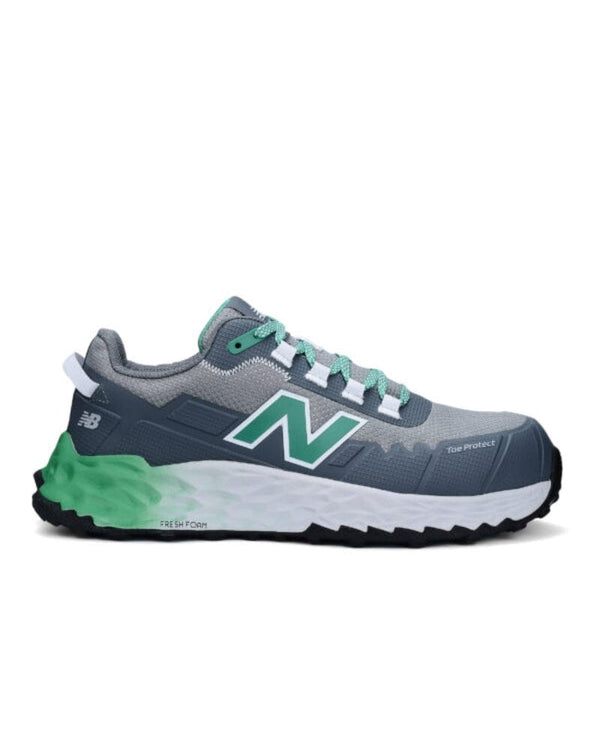 Cremorne Safety Shoe - Alloy/Green