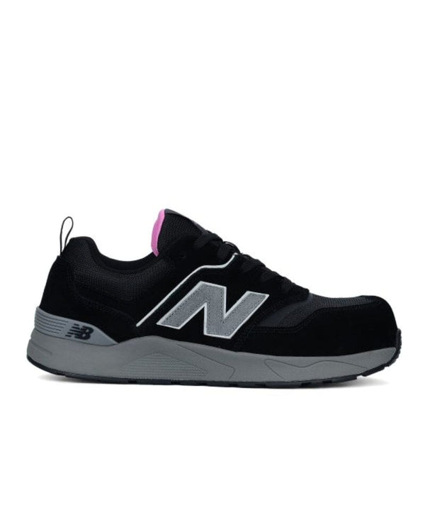 Womens Elite Lite Safety Shoe - Black/Rose