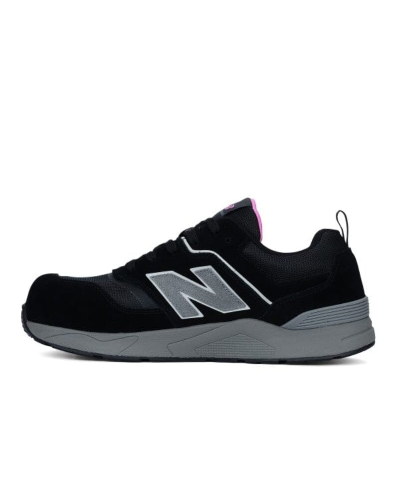 Womens Elite Lite Safety Shoe - Black/Rose