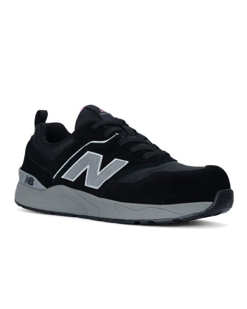 Womens Elite Lite Safety Shoe - Black/Rose