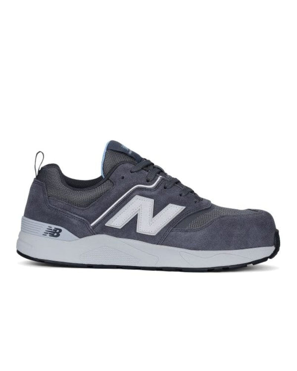 Womens Elite Lite Safety Shoe - Magnet/Whispy Blue