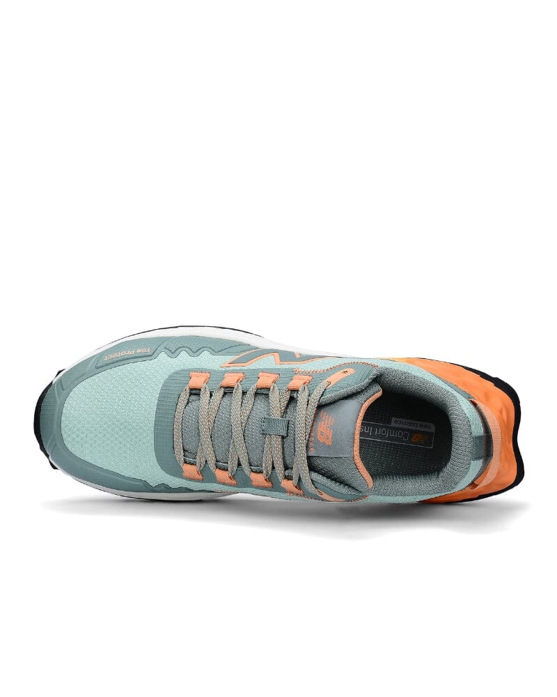 Womens Cremorne Safety Shoe - Aqua/Pumpkin
