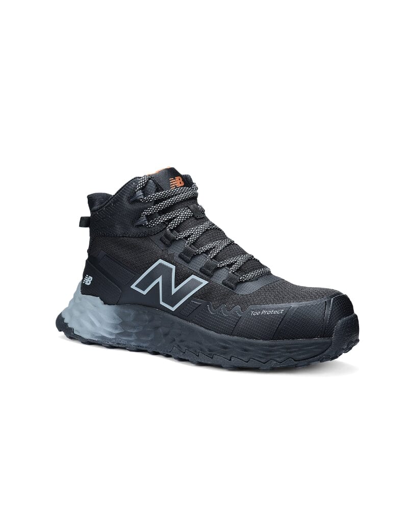 Womens Cremorne Mid Safety Shoe - Black/Grey