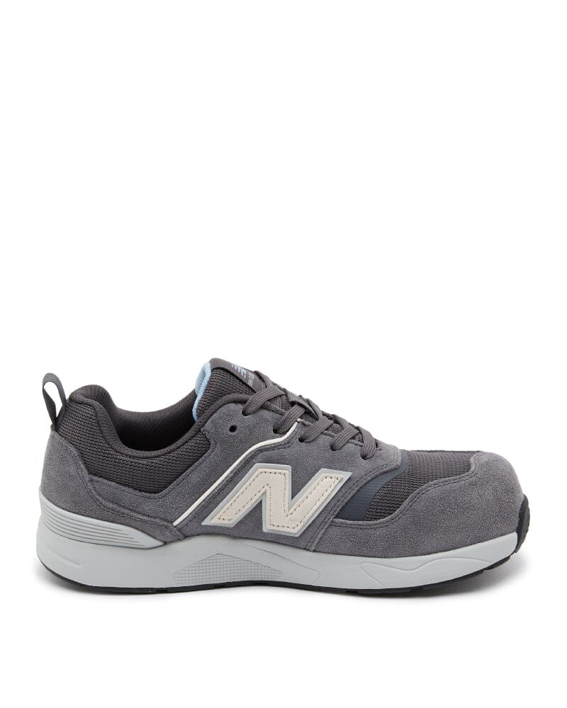 Womens Elite Lite Safety Shoe - Magnet/Whispy Blue