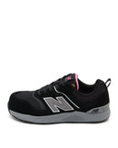 Womens Elite Lite Safety Shoe - Black/Rose