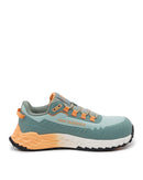Womens Cremorne Safety Shoe - Aqua/Pumpkin