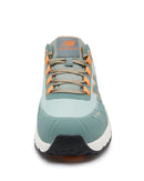 Womens Cremorne Safety Shoe - Aqua/Pumpkin