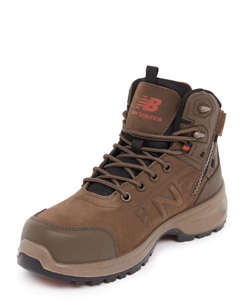 New Balance Calibre Zip Side Safety Boot Chocolate Buy Online