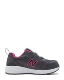 Womens Logic Safety Work Shoe - Grey/Pink