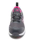 Womens Logic Safety Work Shoe - Grey/Pink