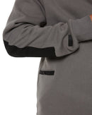 Blueprint Dual Curved Hoodie - Charcoal