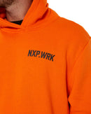 Blueprint Dual Curved Hoodie - Work Orange