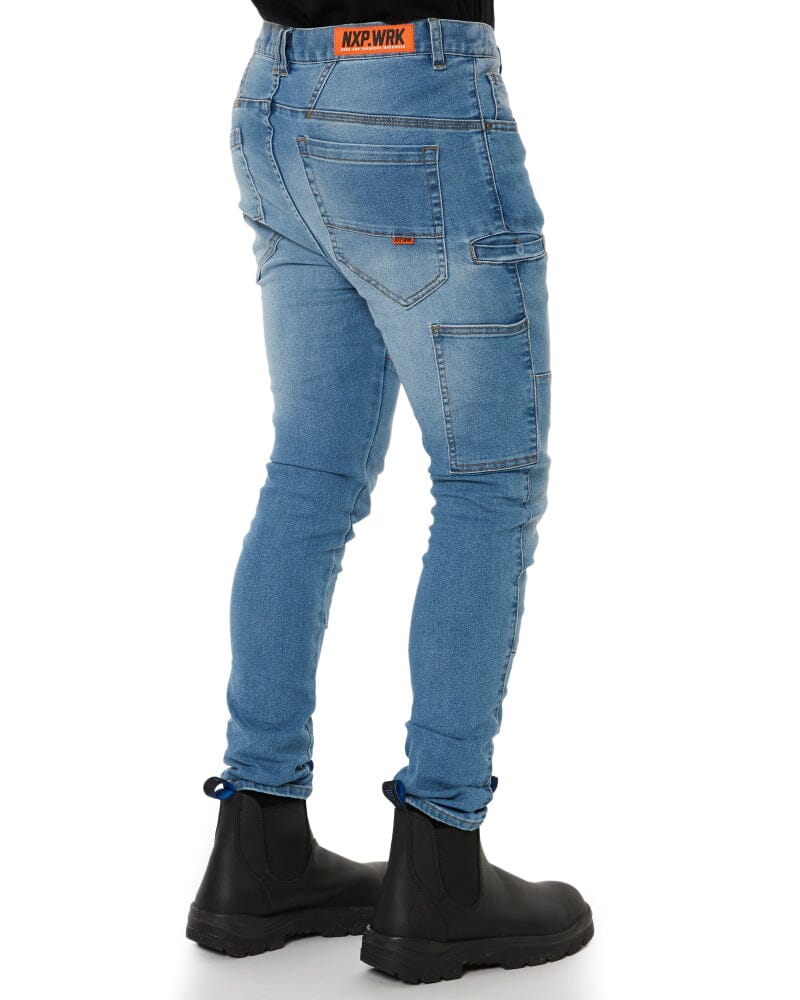 Scope Slim Fit Work Jean - Mid Blue