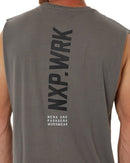 Blueprint Relaxed Muscle Tee - Charcoal