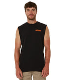 Blueprint Relaxed Muscle Tee - Solid Black