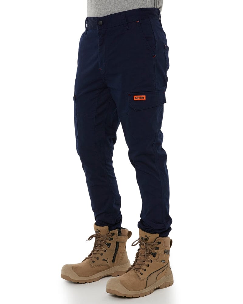 Crossover Slim Fit Jogger Work Pant Navy Buy Online