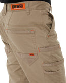 Crossover Slim Fit Jogger Work Pant - Sand