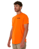 Blueprint Dual Curved T-Shirt - Work Orange