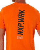 Blueprint Dual Curved T-Shirt - Work Orange