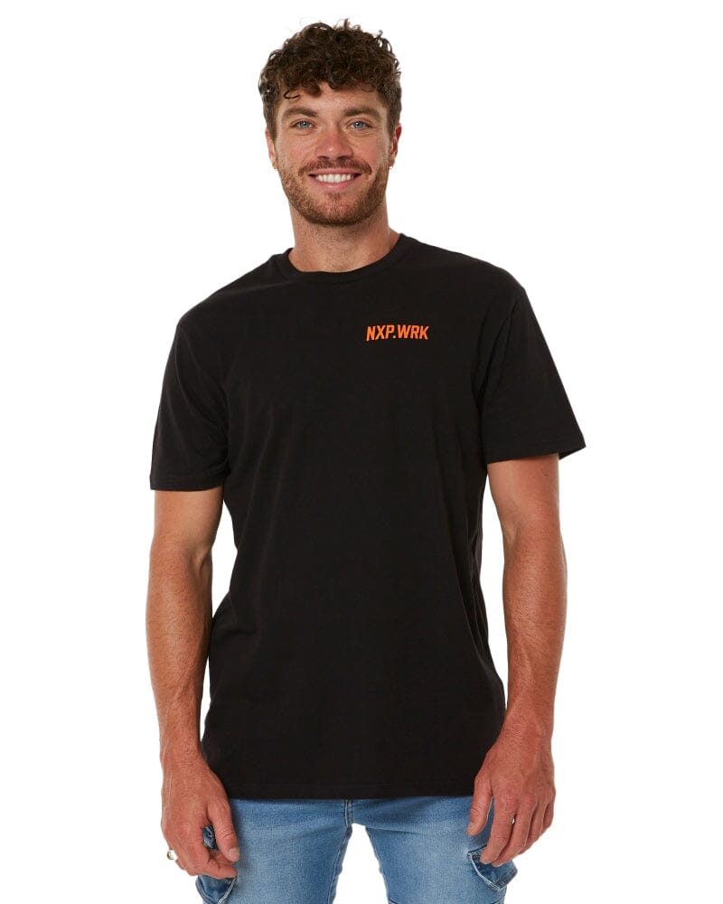 Concept Relaxed T-Shirt - Solid Black