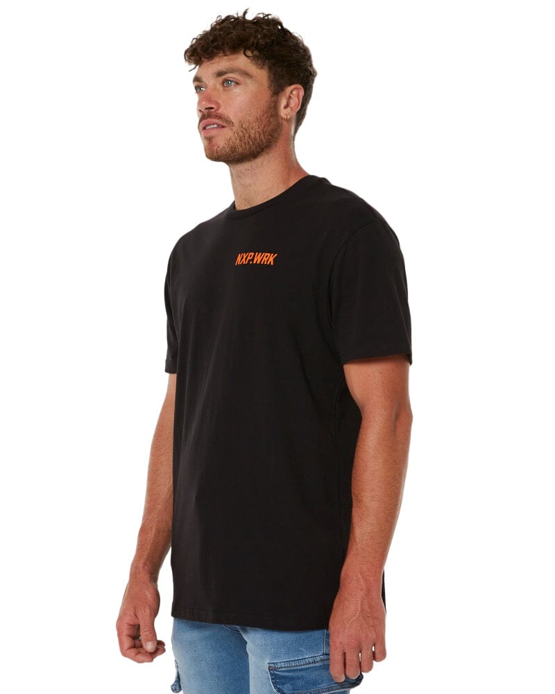 Concept Relaxed T-Shirt - Solid Black