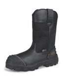 AT 54-590WRMP Pull On Waterproof Rigger Boot - Black