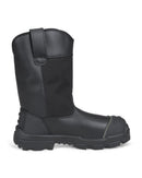 AT 54-590WRMP Pull On Waterproof Rigger Boot - Black