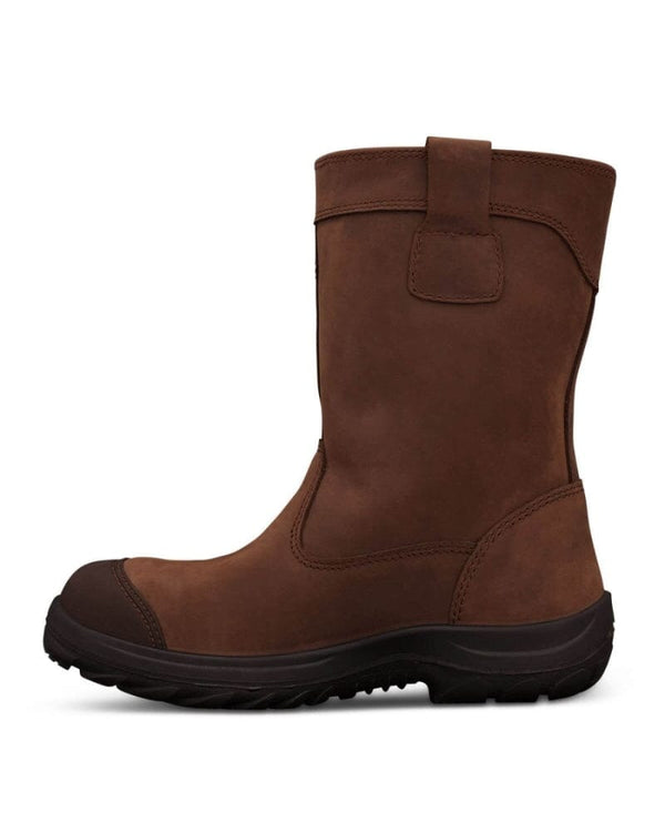 Pull On Riggers Boot - Brown