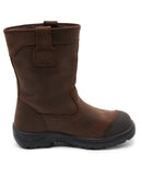 Pull On Riggers Boot - Brown