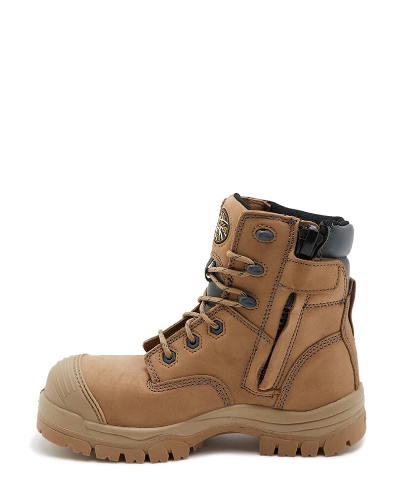 AT 45-652Z Zip Sided Boot - Stone