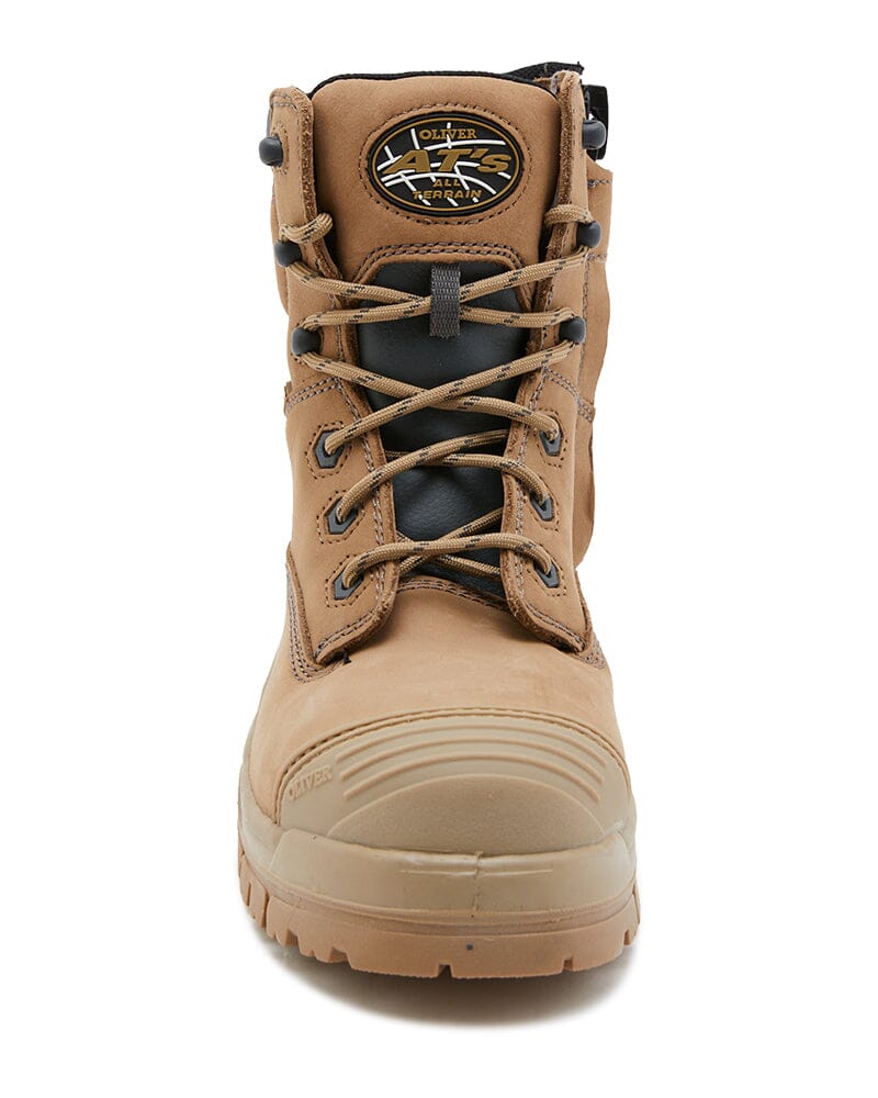 AT 45-652Z Zip Sided Boot - Stone