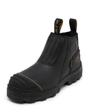 AT 54-520 Elastic Sided Safety Boot - Black