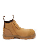 AT 54-522 Elastic Sided Safety Boot - Wheat