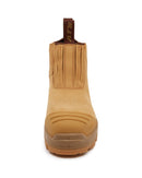 AT 54-522 Elastic Sided Safety Boot - Wheat